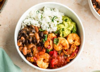 Simple Shrimp Burrito Bowls (Prepared in 20 Minutes)