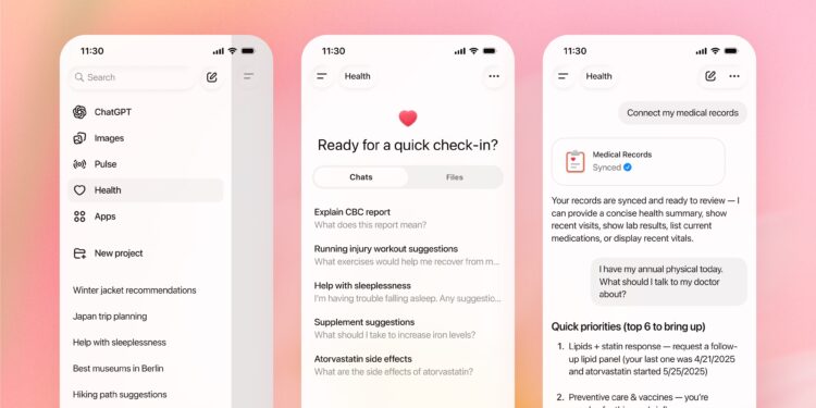 Is Giving ChatGPT Well being Your Medical Information a Good Concept?