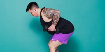 This Easy Higher-Physique Dumbbell Exercise Will Construct Power in Your Arms, Again, and Chest