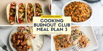 Cooking Burnout Membership Meal Plan 3