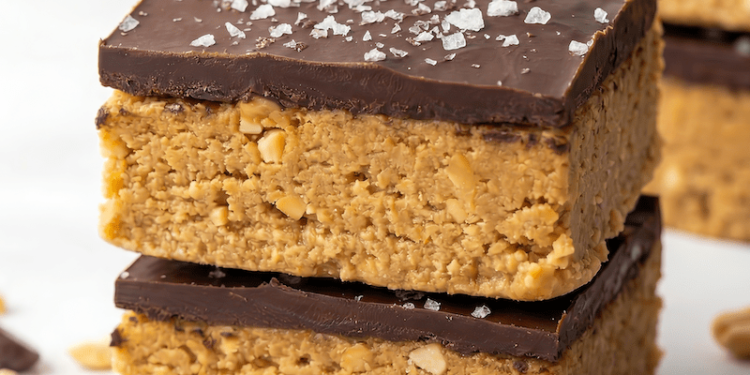Wholesome No-Bake Chocolate Peanut Butter Bars