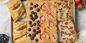 Sheet Pan Protein Pancakes – Match Foodie Finds