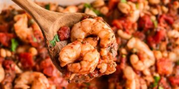 Mediterranean Shrimp Recipe (One Pot, Baked)