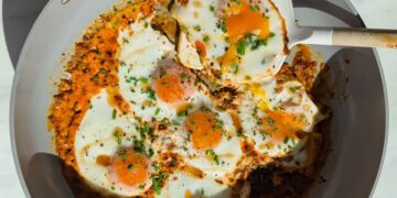 Viral Heavy Cream Fried Eggs