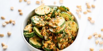 Spicy Asian Cucumber Salad Recipe