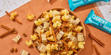 Quest STACKS Cinnamon Brown Sugar Snack Combine Recipe