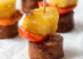 Sausage, Pepper, and Pineapple Skewers [gluten-free + paleo friendly] • Wholesome Helper