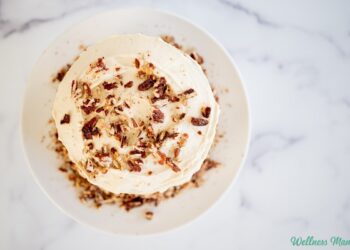 Brown Butter Carrot Cake with Honey Cream Cheese Frosting