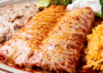 Simple Enchiladas with Rotisserie Hen