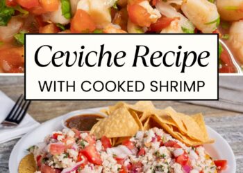 One of the best ceviche recipe (with cooked shrimp!)
