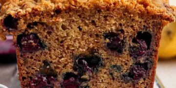 Blueberry Banana Bread – Match Foodie Finds