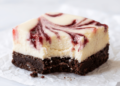 Vegan Chocolate Cherry Cheesecake Bars