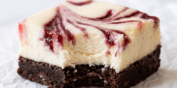 Vegan Chocolate Cherry Cheesecake Bars