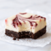 Vegan Chocolate Cherry Cheesecake Bars