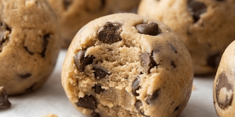 4-Ingredient Cookie Dough Bites