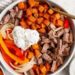 Philly Cheesesteak Bowl (Wholesome + Meal-Prep Pleasant)