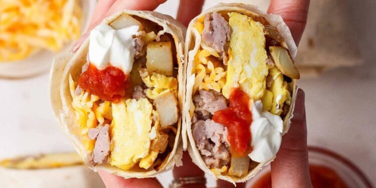 Breakfast Burrito Recipe (Make-Forward or Recent)