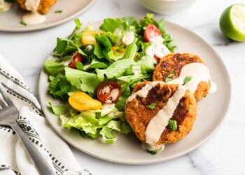 Crispy Chickpea Fritters (Simple, Gluten-Free Recipe)