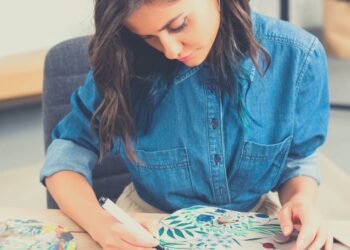53 Printable Stress Aid Coloring Pages for Adults