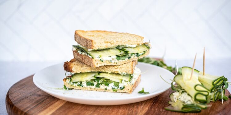 Cucumber Sandwich Bites (Grain-Free Choices)