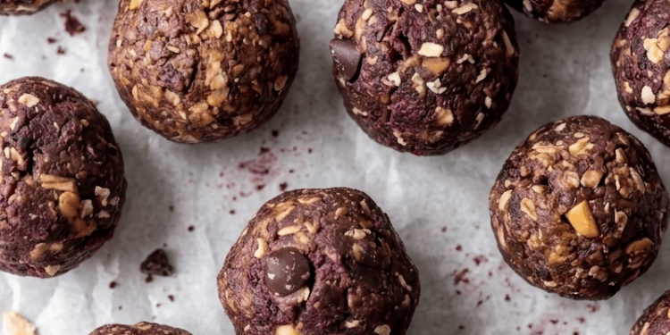 Chocolate Peanut Butter POWER Bites [vegan + gluten-free] • Wholesome Helper