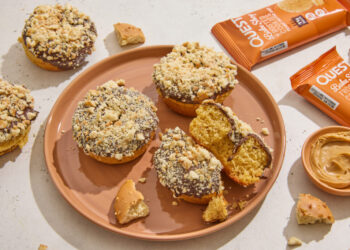 Quest Peanut Butter Frosted Cookie Donuts