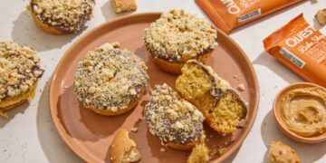 Quest Peanut Butter Frosted Cookie Donuts