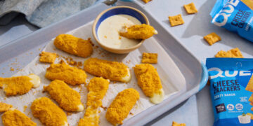 Quest Zesty Ranch Cheese Crackers Mozzarella Sticks Recipe