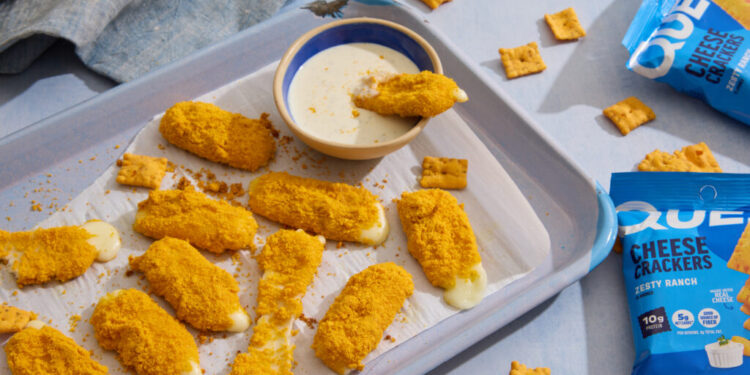 Quest Zesty Ranch Cheese Crackers Mozzarella Sticks Recipe