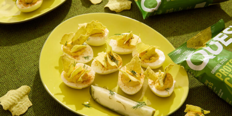 Quest Dill Pickle Deviled Eggs Recipe