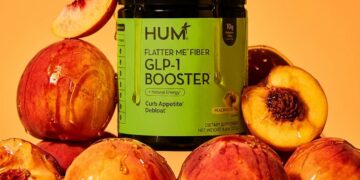 Meet Flatter Me Fiber GLP-1 Booster in Peach Iced Tea Taste