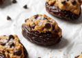 Vegan Chocolate Chip Cookie Dough Stuffed Dates