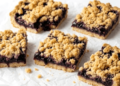 Wholesome Blueberry Crumble Bars [gluten-free + no added sugar] • Wholesome Helper