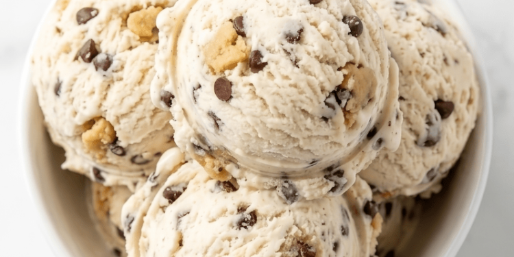 Wholesome Cookie Dough Protein Ice Cream [VIRAL TikTok Recipe] • Wholesome Helper