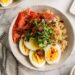 Straightforward Smoked Salmon Quinoa Bowls