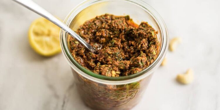 Straightforward Sundried Tomato Pesto Recipe
