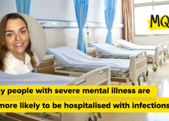 Folks with extreme psychological sickness face the next threat of dying from infections