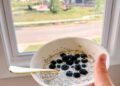Crimson, White, and Blueberries • Kath Eats