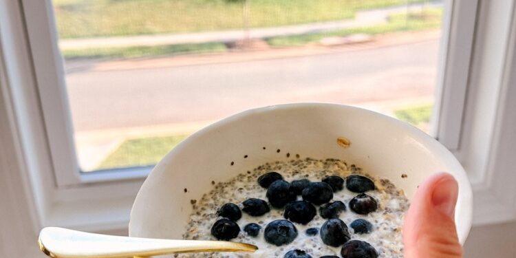 Crimson, White, and Blueberries • Kath Eats