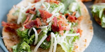 Smash Rooster Caesar Tacos