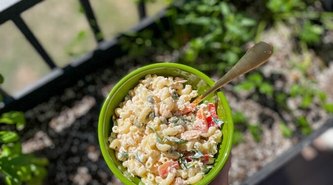 Creamy Tuna Pasta Salad with Lemon and Capers • Kath Eats
