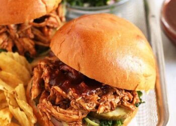 Pulled Rooster Crock Pot (Simple BBQ Rooster Recipe)