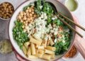 Inexperienced Goddess Pasta Salad (Solely 6 Elements!)