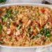 Salmon Noodle Casserole (with Chili Crunch & Boursin!)