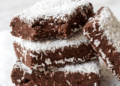 Chocolate Banana Coconut Fudge Bars [vegan + no added sugar] • Wholesome Helper