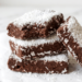 Chocolate Banana Coconut Fudge Bars [vegan + no added sugar] • Wholesome Helper