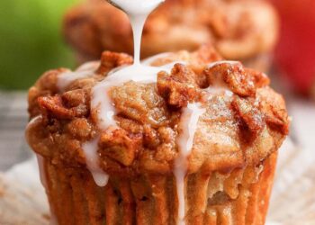 Wholesome Apple Muffins with Cottage Cheese (Excessive Protein!)