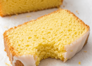 Dairy-Free Gluten-Free Lemon Coconut Loaf [vegan option + high protein] • Wholesome Helper