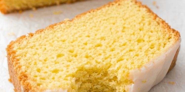 Dairy-Free Gluten-Free Lemon Coconut Loaf [vegan option + high protein] • Wholesome Helper