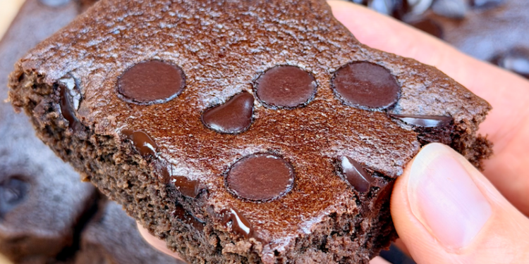 Grain-Free Chocolate Chip Plantain Protein Cake